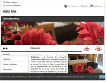 Tablet Screenshot of hostalarba.com
